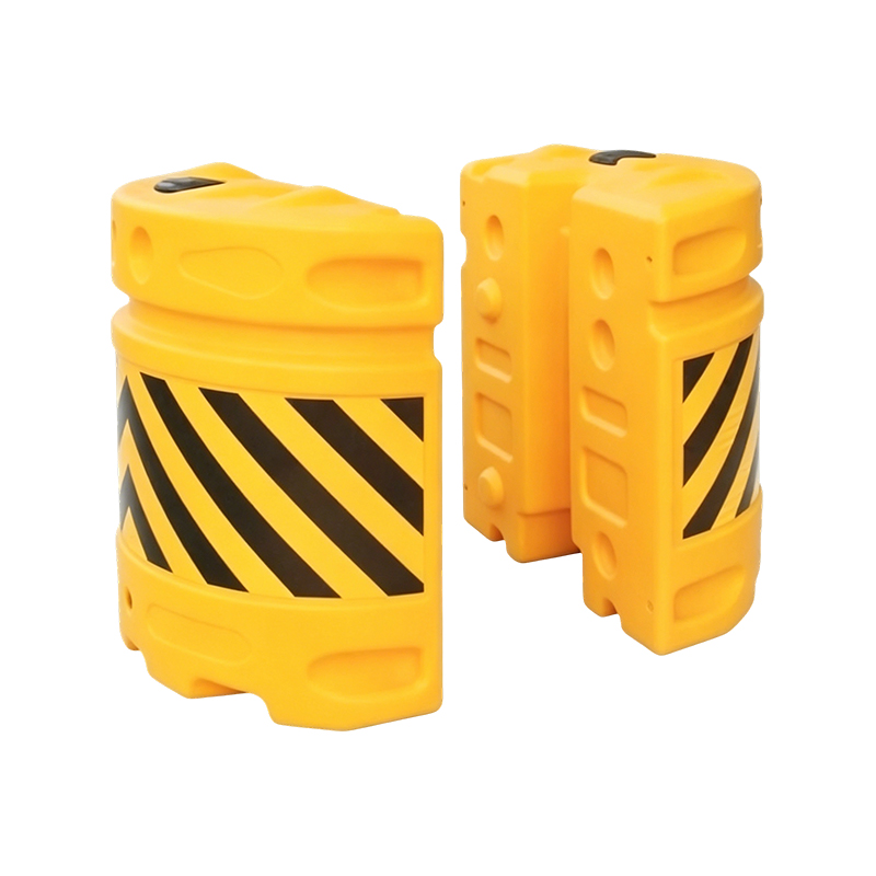 মডুলার কম্বিনেশন HDPE ট্রাফিক এন্টি-ইমপ্যাক্ট ব্যারেল রিফ্লেক্টিভ শীটিং সহ