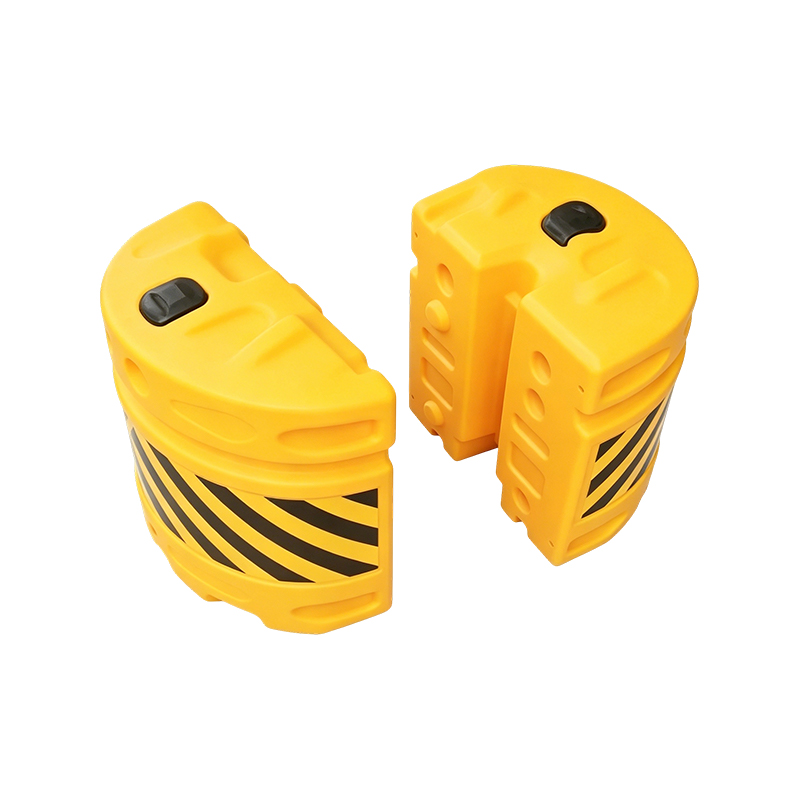 মডুলার কম্বিনেশন HDPE ট্রাফিক এন্টি-ইমপ্যাক্ট ব্যারেল রিফ্লেক্টিভ শীটিং সহ