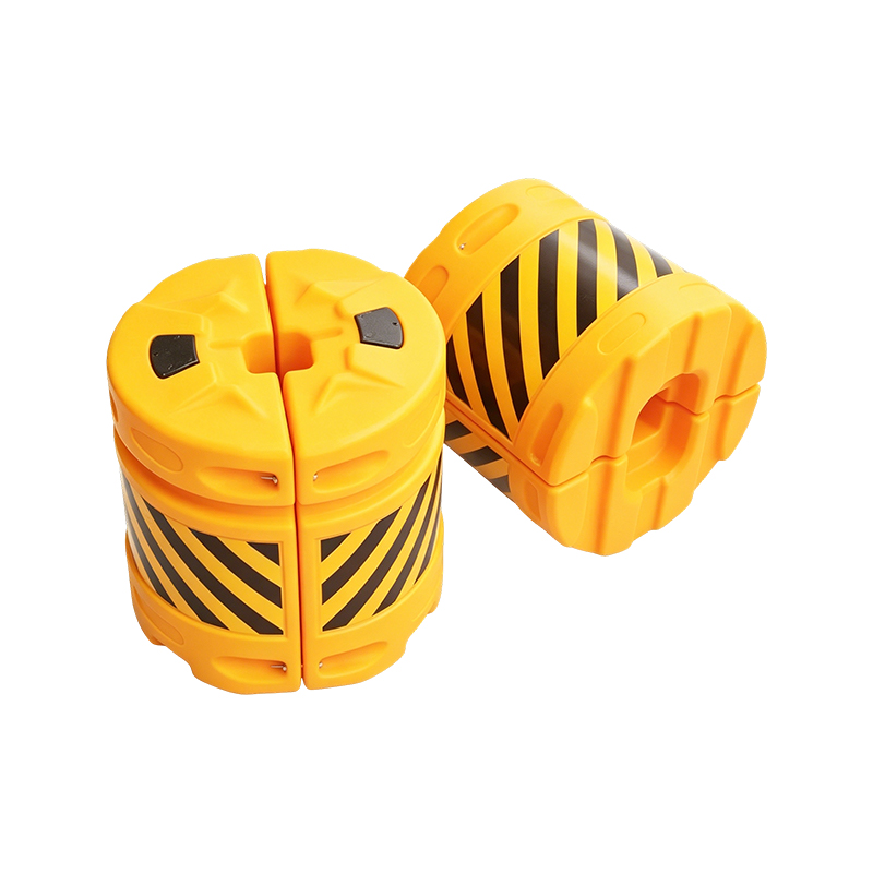 মডুলার কম্বিনেশন HDPE ট্রাফিক এন্টি-ইমপ্যাক্ট ব্যারেল রিফ্লেক্টিভ শীটিং সহ