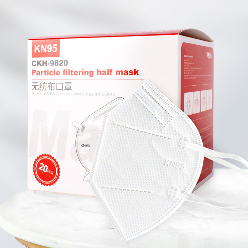 KN95 প্রতিরক্ষামূলক শ্বাসযন্ত্রের অ বোনা মাস্ক